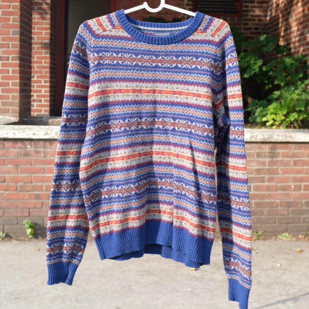Lands End Wool Sweater
